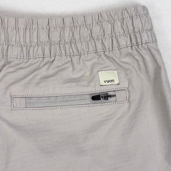 Vuori Women's Vintage Ripstop Drawstring Short Small Gray Outdoors - Picture 6 of 12